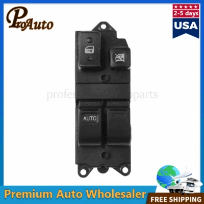 Interruptor maestro de ventana eléctrica para camioneta Toyota 1989-1994 1995-2000 Tacoma T100 Foto 1 de 4