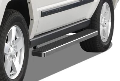 APS Running Boards 5 inches Fit 06-11 Jeep Commander - Image 1 of 4
