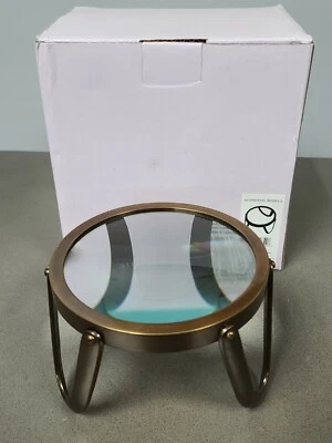 Lupa de escritorio modelos auténticos 5", latón - AC042 Foto 1 de 2