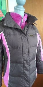 Girls Zero Xposur Winter Snowboard Ski Jacket Sz L14 #135 - Picture 1 of 10