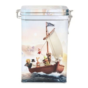 Moomin Moominvalley Sailing Coffee Tin Box - Picture 1 of 3
