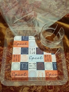 New Disney’s Epcot Food And Wine Festival Snack Plate Tray 2017 - Picture 1 of 2