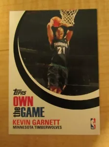 2006-07 Topps Own the Game Kevin Garnett #OTG4 Minnesota Timberwolves - Picture 1 of 2