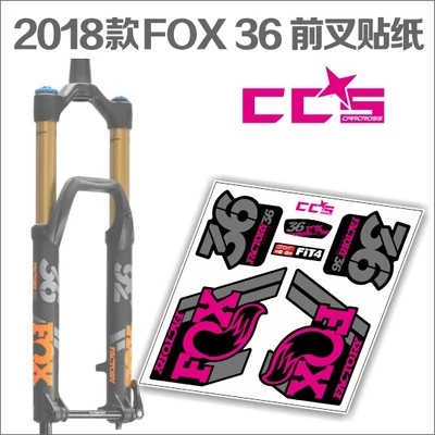 Nuevo kit de calcomanías paquete pegatinas horquilla FOX 36 2018 Foto 1 de 2