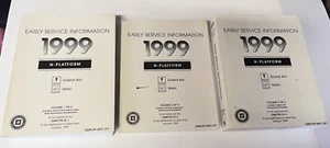 1999 Grand Am Alero Service Manual 3 Volume Set Early Service Information - Picture 1 of 9