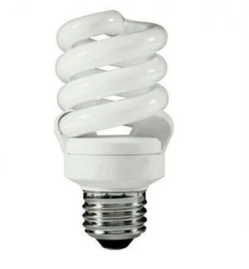 TCP 58014 Single Spiral 14 Watt 4.7" Tall 2700K CFL Spiral Bulb 12 PCS Shelf Z11 - Picture 1 of 6