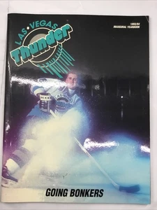 Las Vegas Thunder 1994 Inaugural Yearbook Official Program Hockey IHL Nevada - Picture 1 of 4