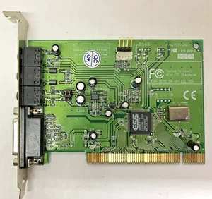 TERRATEC ESS SOLO-1 ES1938S P/N:PCB72001 PCI SOUNDKARTE # GK11773 - Bild 1 von 3