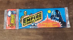 Star Wars Empire Strikes Back ESB Series 1 RED Wax Packs Trading Cards Rack Pack - Bild 1 von 17