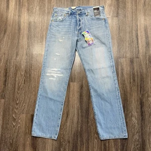 Jeans Levi's Premium 501 '93 Straight Pride Collection 33x32 Azul Lavado a la Piedra Nuevos con Etiquetas - Imagen 1 de 9