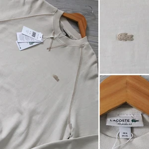 Lacoste Sweatshirt Herren XL Birke Bio Baumwolle Langarm Rundhals Pullover - Bild 1 von 6
