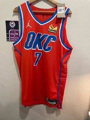 2026 Nike NBA OKC Thunder chet holmgren statement Edition Authentics Jersey 48 L - Image 1 of 4