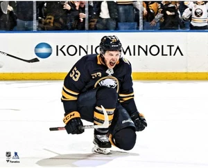 Jeff Skinner Buffalo Sabres Unsigned Goal Celebration Photo - Picture 1 of 1