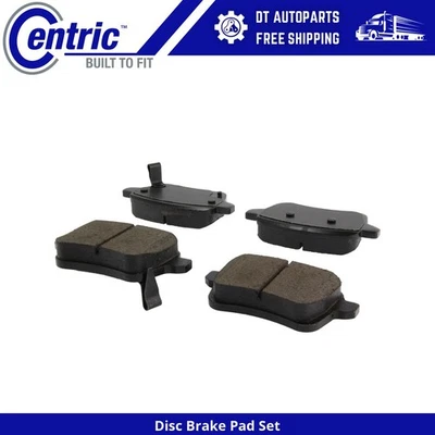 Para Fiat 500L 2014-2020 | Pastillas de freno de disco traseras centradas | Cerámica Foto 1 de 4