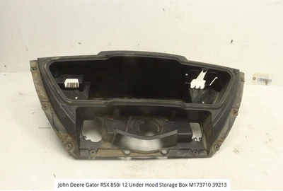 John Deere Gator RSX 850i 12 Under Hood Storage Box M173710 39213-FreeShipping - Image 1 of 4