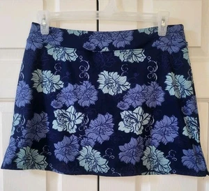 Pantalón corto Colorado Clothing Tranquility para mujer azul floral talla grande usado - Imagen 1 de 8