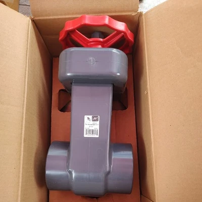 Spears 2012-030 Gate Valve PVC 3 Inch Socket Connection, Handwheel Actuator NEW! - Image 1 of 4
