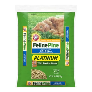 Brazo y martillo de arena para gatos Feline Pine Platinum sin aglomeraciones - 18 lb. - Imagen 1 de 12