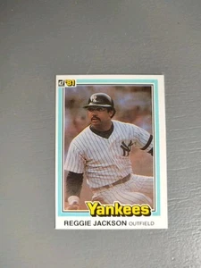1981 Donruss - Reggie Jackson #468 (JGA) - Picture 1 of 2