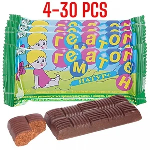 Juego de 4-30 Barras HEMATOGEN ГЕМАТОГЕН Gematogen IRON Suplemento... - Imagen 1 de 9