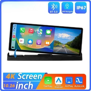 4K Carplay Car Smart Screen multimedia Video player Wireless Carplay Android - Picture 1 of 27