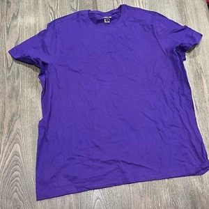 NWOT Nike T-Shirt Crewneck Short Sleeve Athletic Fit Lightweight Purple Size XXL - Picture 1 of 3