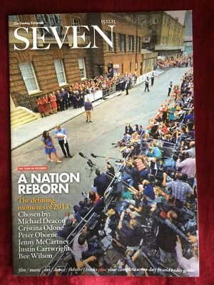 SEVEN magazine 15-December-2013 KATE MIDDLETON PRINCE WILLIAM American Hustle UK - Bild 1 von 2