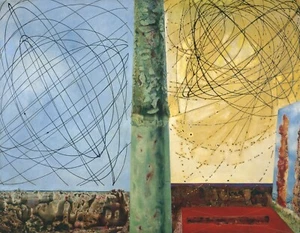 MAX ERNST Surrealism Art Poster or Rolled Canvas Print "The Bewildered Planet" - Picture 1 of 1