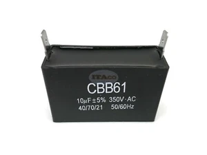 10uF Generator Capacitor 9.5uF 10 uf CBB61 10.5uF 50 60 Hz 350V 350 VAC UL AVR - Imagen 1 de 6