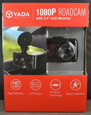 Yada 1080p Roadcam with 2.4" LCD Monitor 013123MGL5 - Image 1 of 2