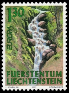 LIECHTENSTIEN 1199 - Europa "Waterfalls" (pb79542) - Picture 1 of 1
