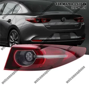 Conjunto de luces traseras para Mazda 3 sedán 2019-21 luces traseras reemplazar carcasa sin bombilla - Imagen 1 de 16