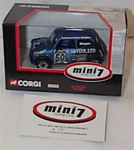 Mini 7 Racing club R. Wager CC82259 New Boxed Corgi 1-36 opening front doors - Picture 1 of 1