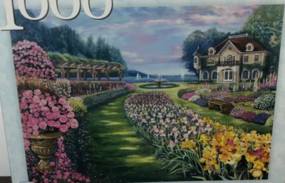 New Sealed - Paradise Garden 1000 Piece Puzzle - Image 1 of 3