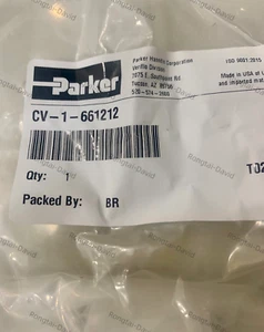 1PZ PARKER CV-1-661212 Valvola di ritegno nuova spedizione celere - Foto 1 di 3