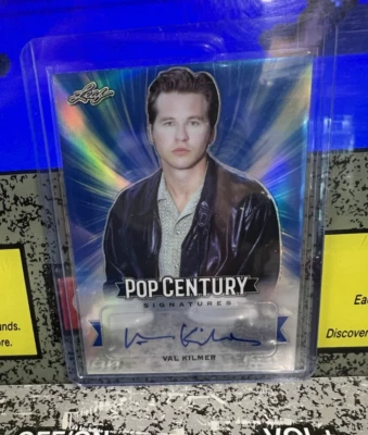 2019 Leaf Pop Century Signatures Val Kilmer Signed Autographed Card /25 - Image 1 of 4