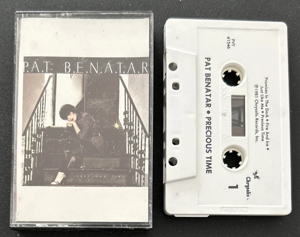 Pat Benatar Precious Time Cassette Promised In The Dark Helter Skelter Used 1981 - Image 1 of 4