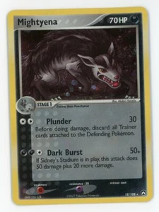 Mightyena 18/108 EX Power Keepers Holo Rare Pokemon - Lightly Played - Picture 1 of 2