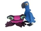 Angry Birds Rio Plush Lot Blue Maco 13" And Kohls Cares Gabi 11" Stuffed Animal
