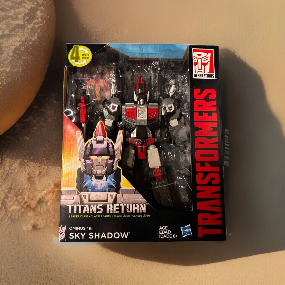 Hasbro Transformers Generations Titans Return Wave 4 Leader Ominus Sky Shadow