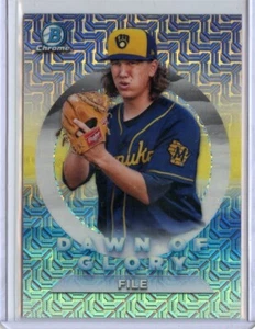 2020 Bowman Chrome Mega Box Dawn of Glory Refractors #DG7 Dylan File - Picture 1 of 1