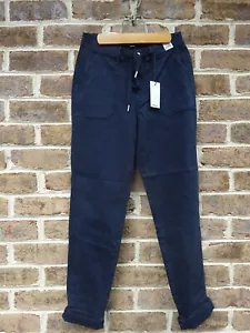 Judy Blue High Waist Jogger Straight Leg Stretch Navy Drawstring Jean Sz 5 NWT - Picture 1 of 15