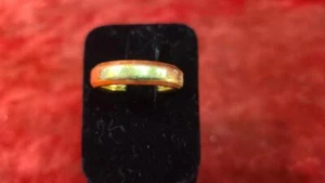 David Yurman Gent's Gold Wedding Band 18K Yellow Gold 7.4dwt Size:10 (ROA003374) - Picture 1 of 5