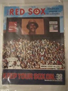 (9) MLB BASEBALL CHAMPIONSHIP OFFICIAL GAME PROGRAMS - 70'S-'80'S - BOX - BPR 1 - Picture 1 of 9