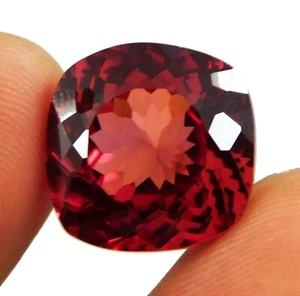Natural Certified Madagascar Orange Morganite Cushion Cut 19.70 Ct Loose Gems - Picture 1 of 11