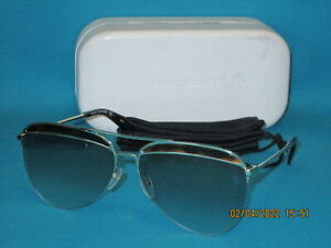 MARC JACOBS MARC 268/S 0861V Gold/Blue Gradient Aviator Sunglasses 56mm w/Case