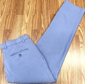 PANTALONES TOMMY HILFIGER REGULAR FIT RAYÓN/NYLON/SPANDEX AZUL CLARO Talla 33W x 30L - Imagen 1 de 4