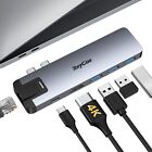 Adaptateur USB C pour MacBook Pro 6 en 2 MacBook Pro adaptateur USB MacBook HDMI Mul...