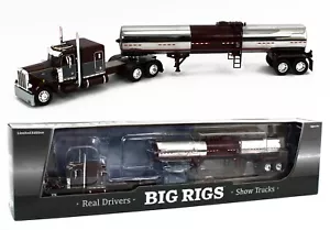 2023 DCP 1:64 *BIG RIGS #10 BRYCE TRANSPORT* Peterbilt 359 w/Asphalt Tanker NIB - Picture 1 of 8