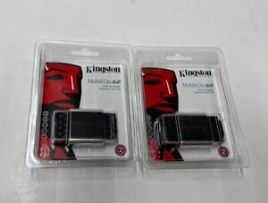 Lot of 2 New Kingston Flash Card Reader MobileLite G2 USB 2.0  FCR-MLG2 Unraid